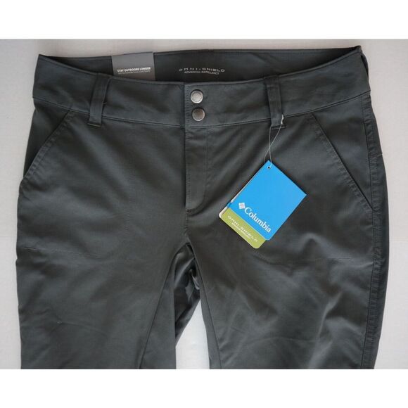 Columbia 1579861-028 Women's Sz 6 Short Gray Roll-Up Saturday Trail Pants - Picture 5 of 14